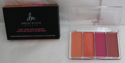 Danessa Myricks DEW IT FLIRTY Dewy Lip And Cheek Palette 4 Shades New In Box!