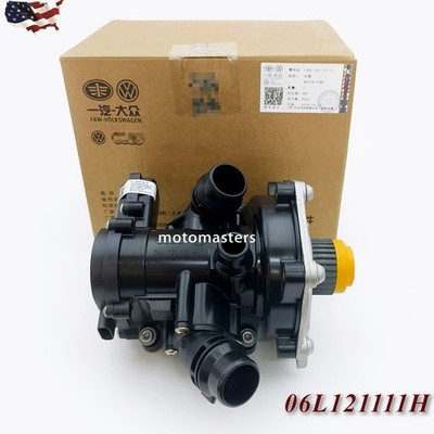 New Water Pump Thermostat Assembly For VW Golf GTI MK7 Audi A4 A5 2.0T