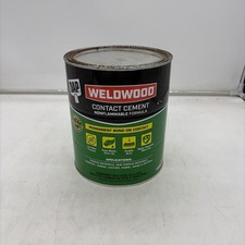 DAP Contact Cement Weldwood Nonflammable Gen Purpose 1 gal Can Natural DENTED