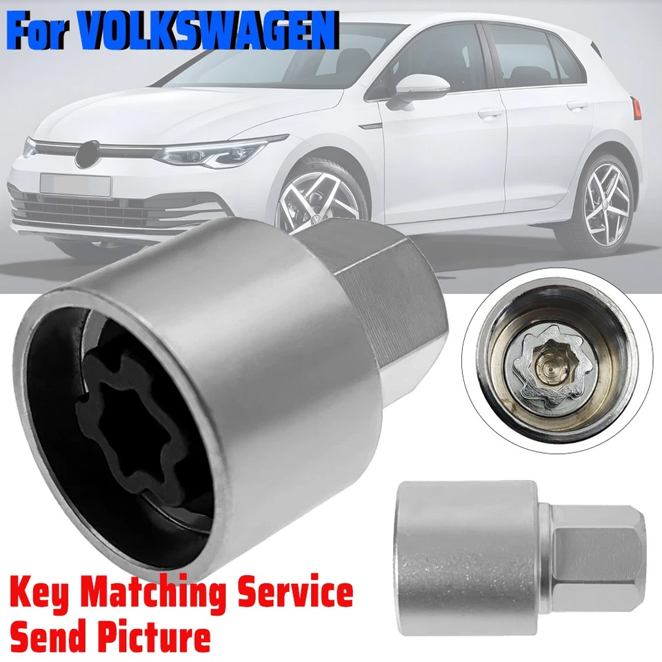 Für VW Anti-Diebstahl Felgenschloss Security Master Radsicherung Schlüssel Nuss - Bild 2 von 4