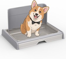 Dog Potty Tray with High Wall,23.62"X18.5"Pee Pad Holder