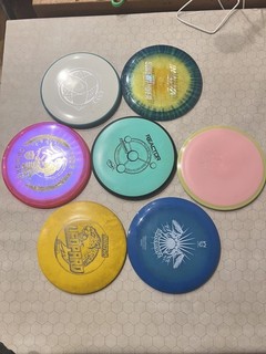 Disc Golf Bundle Lot 7 Discs MVP Axiom Innova Infinite Putter Midranges Drivers