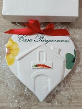 Piastrella/Targa decorativa in ceramica Cuore Di Casa/ Famiglia Piergiovanni