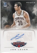 Jon Leuer  RC Auto ▪ 2013-14 Panini Marquee   Rookie Signatures #77  Grizzlies
