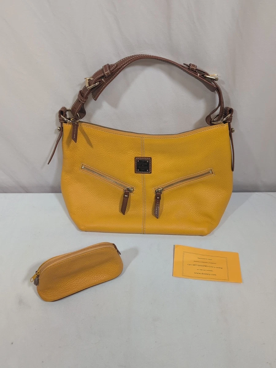 Dooney & Bourke Leather Exterior Yellow Bags & Handbags for Women