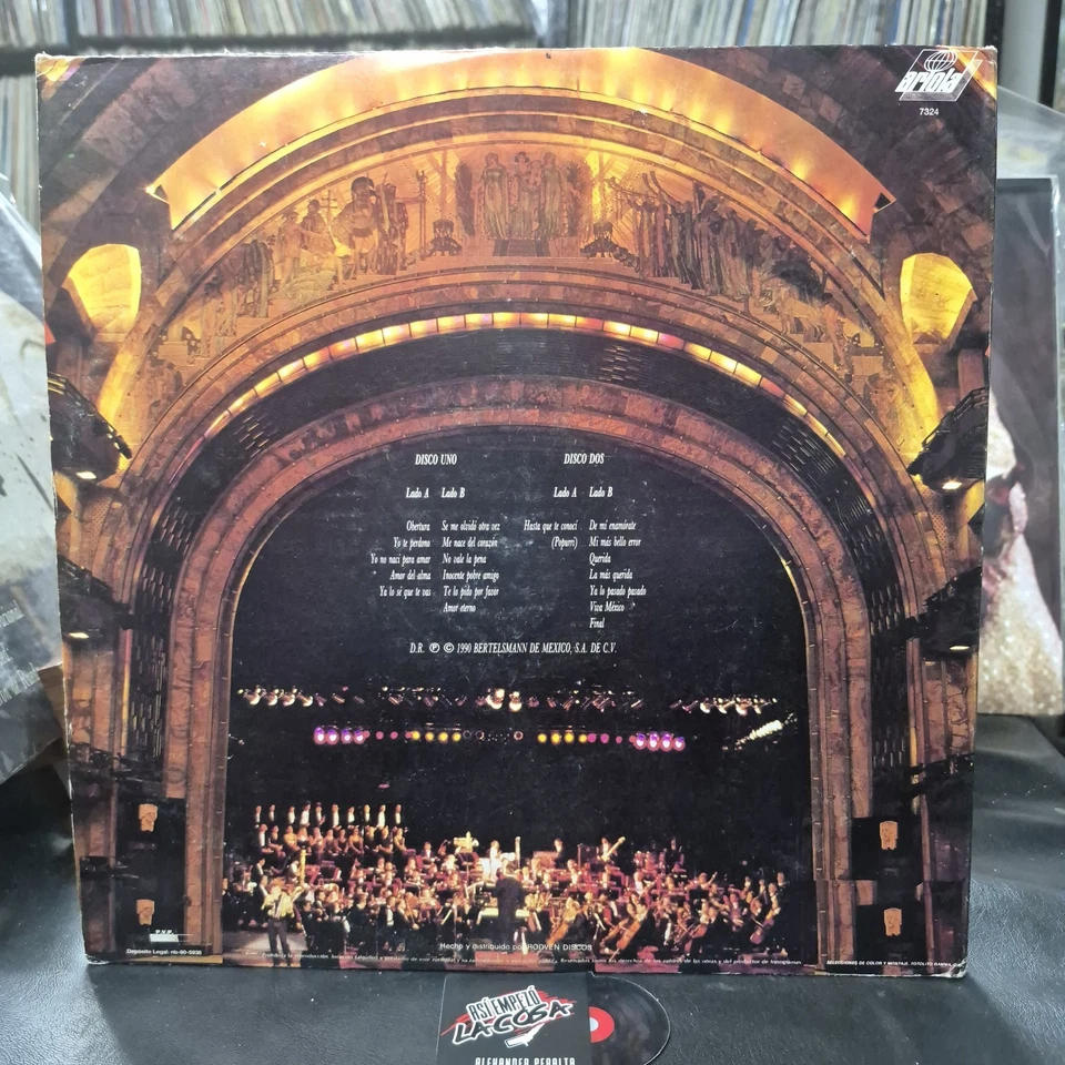 Juan Gabriel – En El Palacio De Bellas Artes -Ballad, Ranchera, Venezuela, 1990 Foto 2 de 4