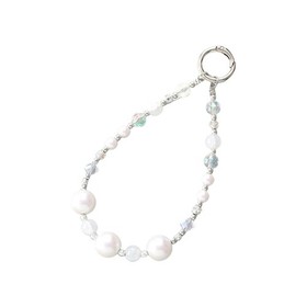 Handmade Pearls Stable Beads Phone Charm for Women Men Accessories Jewelry Gift