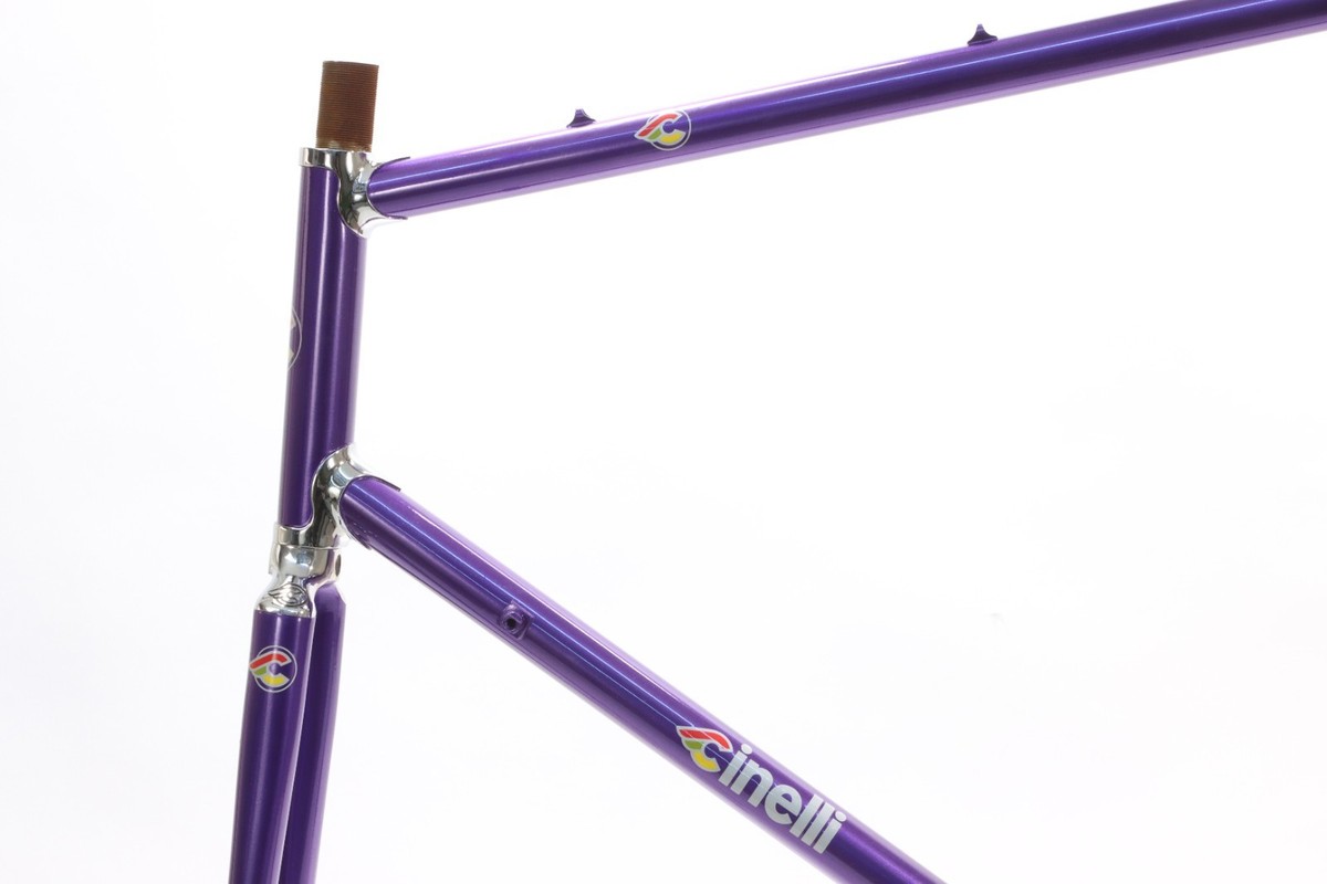 Cinelli Supercorsa Frameset 60.5cm C-T Violet Purple Columbus SLX