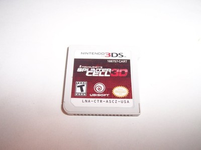 Tom Clancy's Splinter Cell 3D (Nintendo 3DS) XL 2DS Game