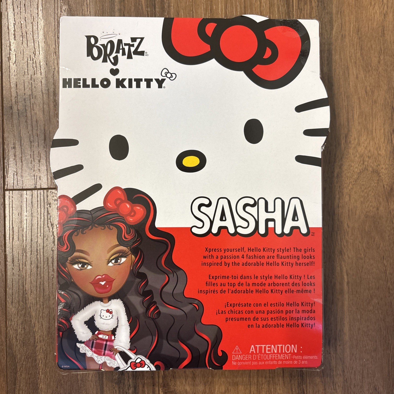 Детская кукла Bratz Sanrio Hello Kitty Sasha 2026 — фото 2