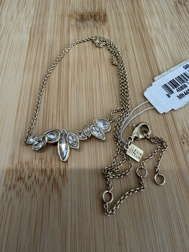 Alexis Bitter Rhinestones Gold Tone Necklace