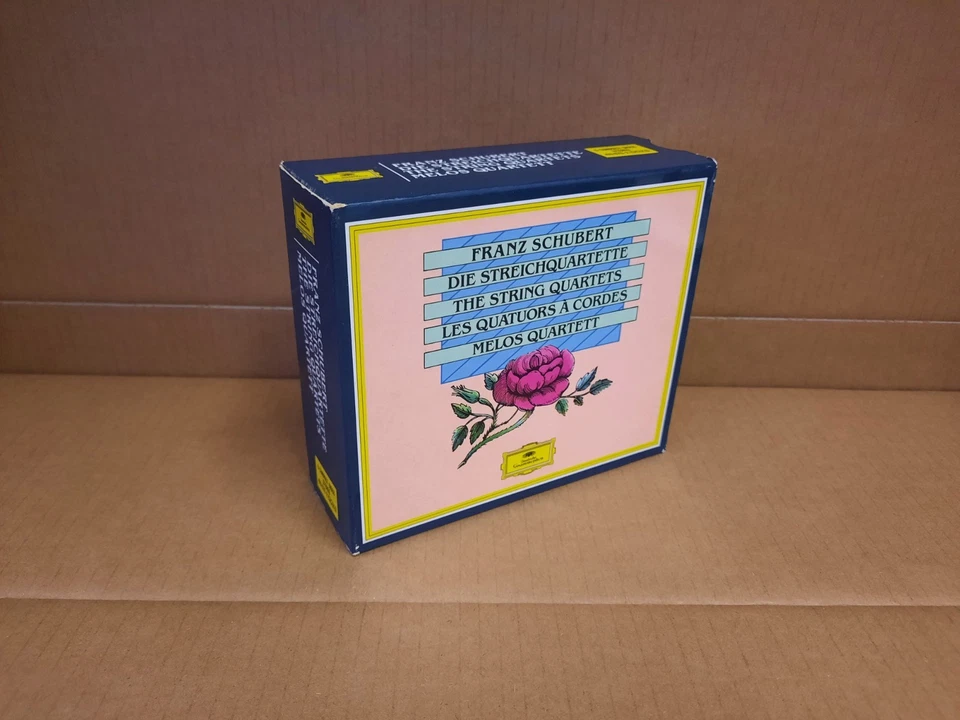 Schubert Melos Quartett Stuttgart Streichquartette Deutsche Grammophon 419 879-2 - Bild 3 von 4