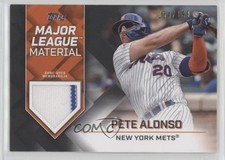 2022 Topps Series 1 Major League Material Black 154/199 Pete Alonso #MLM-PA qf8