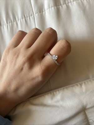 APM Monaco Silver Ring - Size 57/7