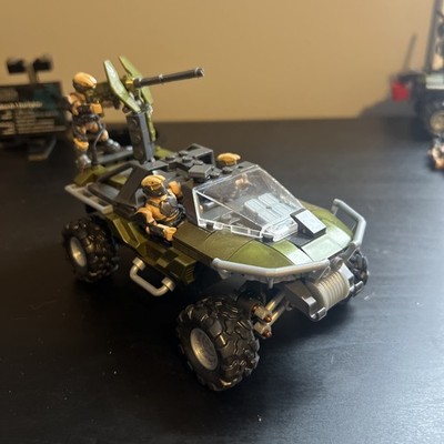 Mega Bloks Construx Halo Infinite GNB25 Warthog Rally - 3 Desert Marines 