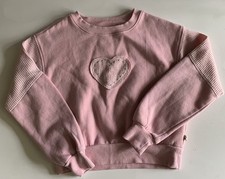 Bearpaw Pink Sweater Top Girls CHILDREN Size 5/6