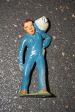 Manoil Dimestore Metal Figures 41/4 Man Carrying Sack