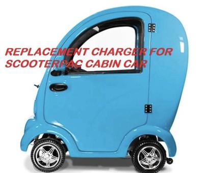 Ersatz-Ladegerät für Scooterpac Kabinenauto kostenlose Lieferung aus UK