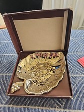 Hugo Silver Plated Leaf Shaped Dish 13cm Long 12cm Wide