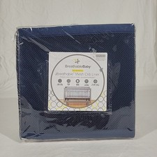 Breathable Baby Breathable Mesh Crib Liner White NIB Sealed
