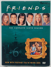 Friends Complete Sixth Season DVD 4 Disc Set 25 Episodes Aniston Schwimmer TV