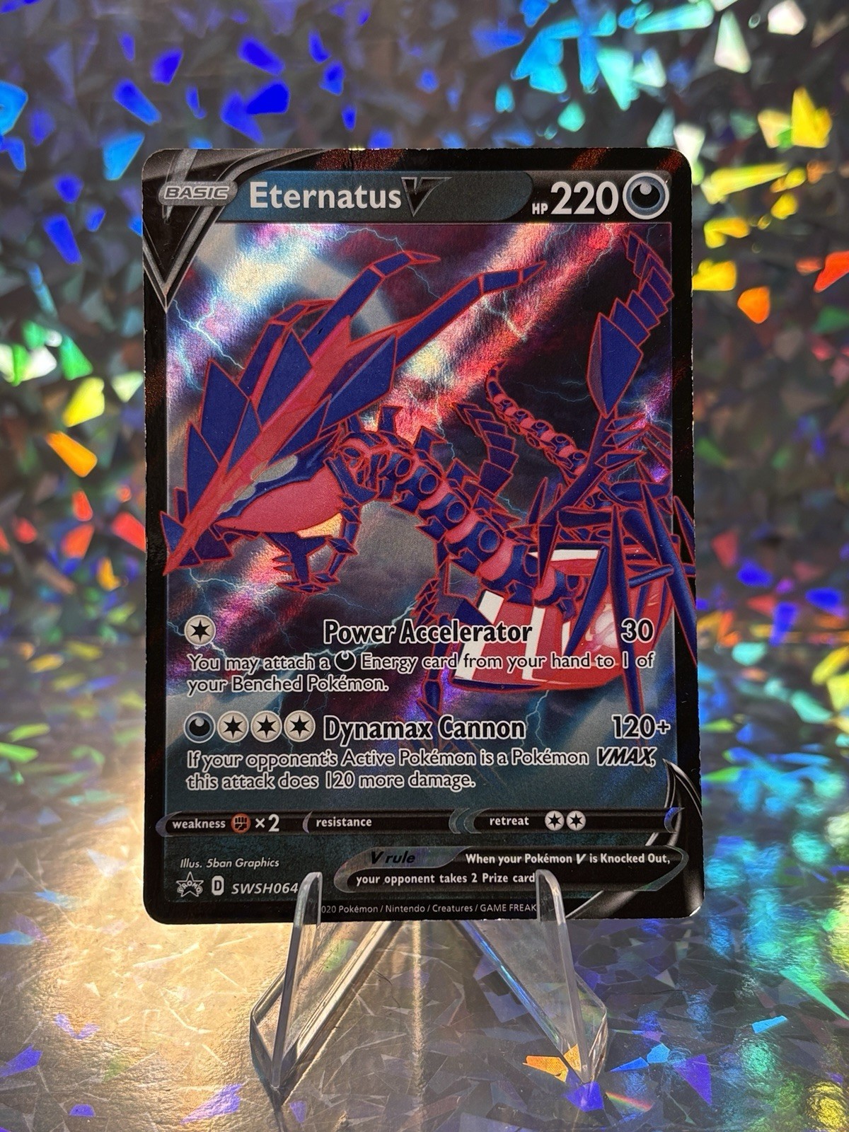 Eternatus V - SWSH064 - SWSH Black Star Promos
