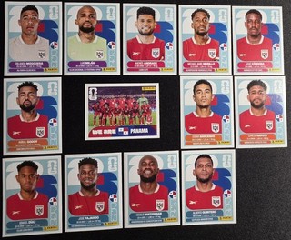 2026 World Cup Panini Stickers Panama Team Set Of 13/20 Stickers