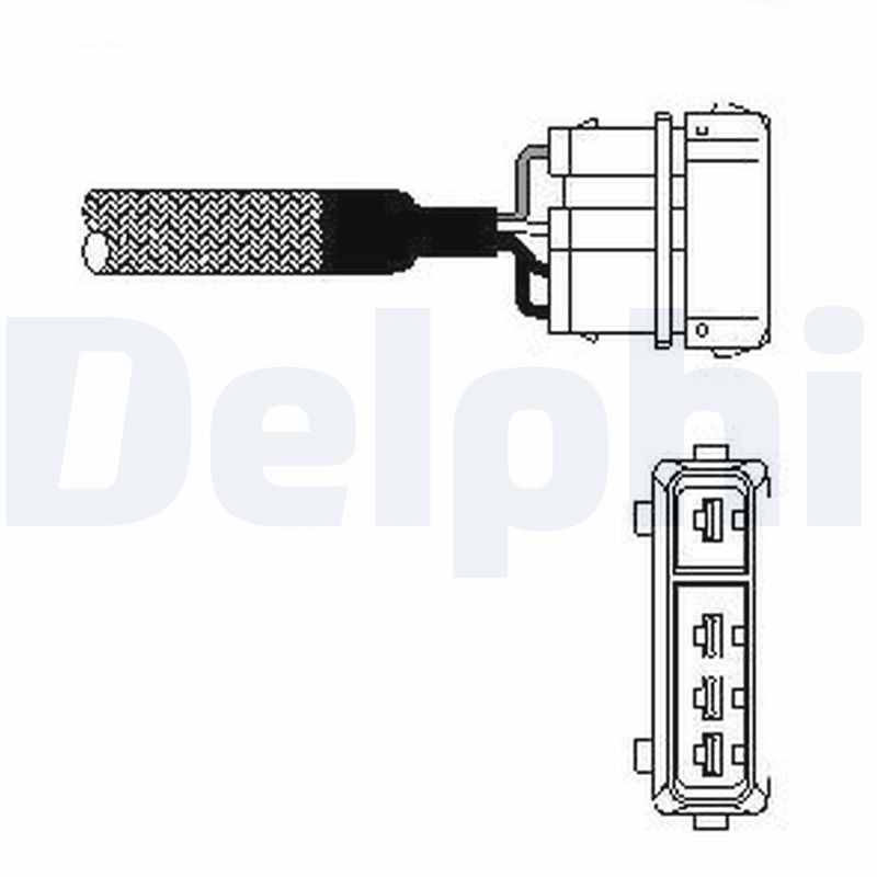 Lambdasonde Fingersonde ES10333-12B1 DELPHI für VW SEAT SKODA MAZDA - Bild 5