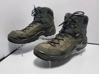 LOWA Renegade GTX Waterproof Mid Hiking Boots Green Mens Size 14
