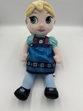 Disney Store Animator  s Collection Frozen  Elsa  Young Toddler Doll 12  Plush