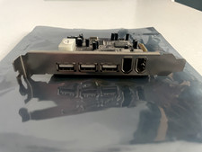 Sonnet Tango FireWire 400 / USB 2.0 PCI Combo Adapter Card FWUSB2A