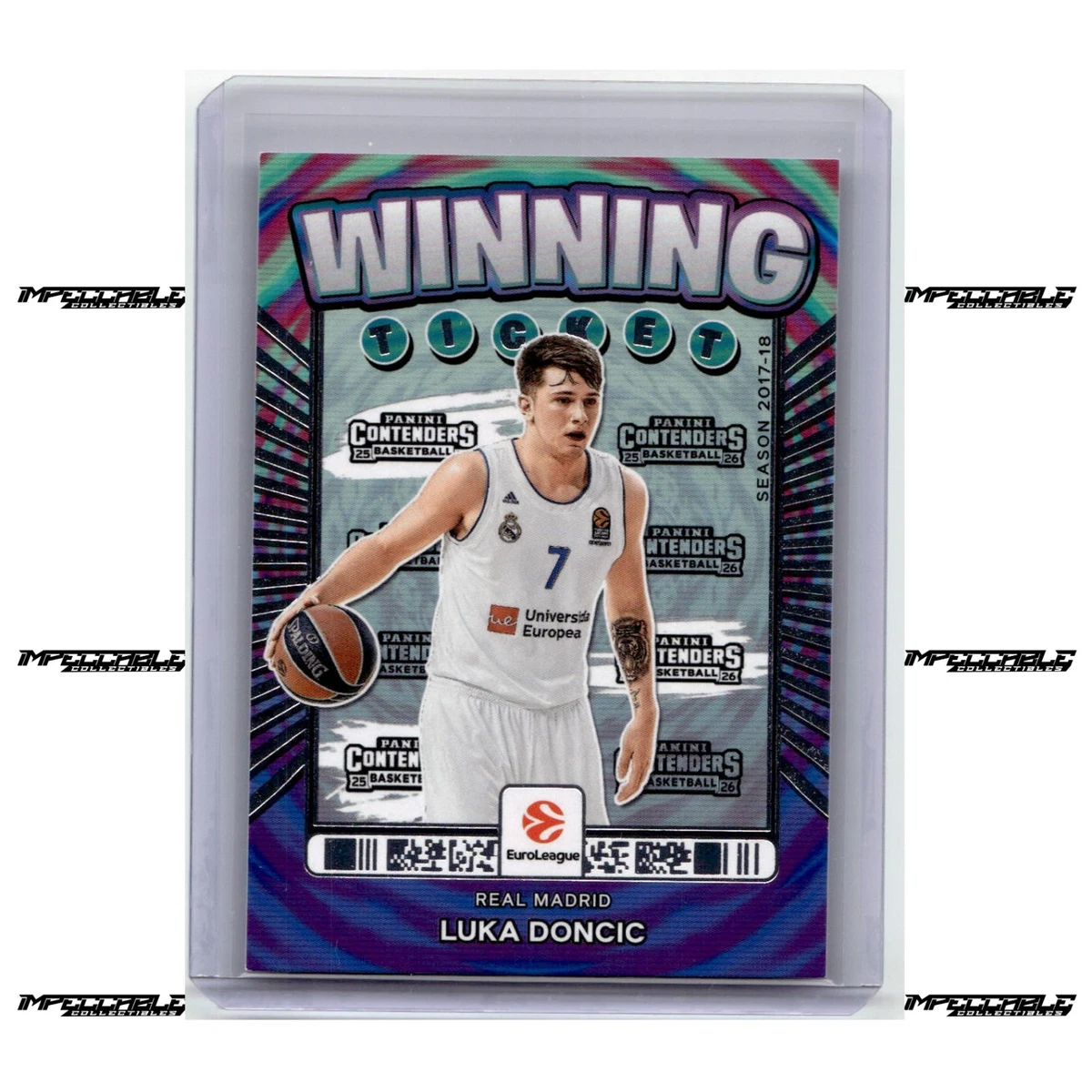Luka Dončić Basketball Original Sports Trading Cards & Accessories