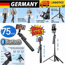 Auto Face Tracking Stativ &ndash; Selfie Stick mit 360&deg; AI Gesichtsverfolgung