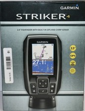 Garmin STRIKER 4 3,5" Fishfinder GPS integrato/Chirp Sonar - Nuovo 🐟 🐠 🎣 