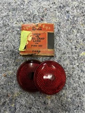 Nos. 1937 Ford Tail Light Lens X2 With One Box 