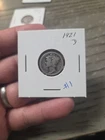 1921-d Mercury Dime Semi Key Date You Grade #1