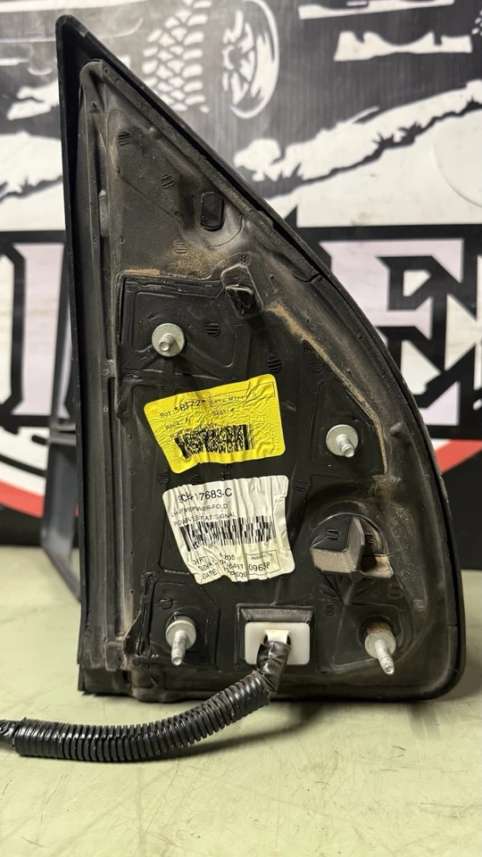 2008-2016 FORD F350 SD LEFT DOOR MIRROR POWER DUAL ARMS HEATED 9C34-17682-C OEM - Image 2 of 3