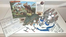 Dino Riders Torosaurus (l&auml;uft!) komplett Anleitung Ausr&uuml;stung Tyco Dinosaurier