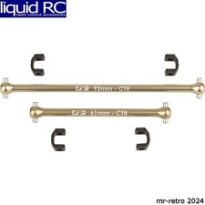 Associated 92373 RC10B74.2 FT Center Dogbone Set aluminum