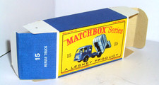 Replica D Type Box only for Lesney Matchbox RW #15c Dennis Tippex Refuse (early)