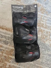 Ozone 500 Adult Protective Gear Large L  Wrist Guards Elbow Pads And Knee Pads