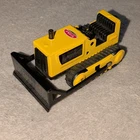 Tonka Vintage Diecast Yellow Black Dozer Construction Vehicle