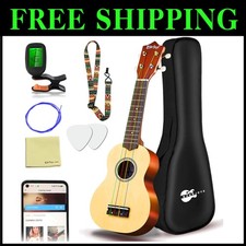 21" Ukulele Beginner Pack w/ Lessons