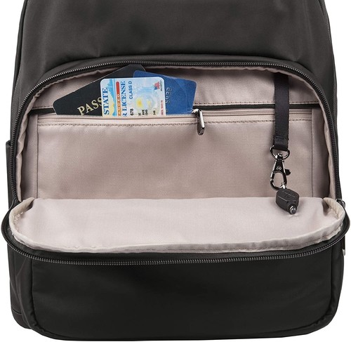 Sac à dos antivol RFID 15 POUCES pour ordinateur portable Travelon® 43410, noir - Photo 2/12