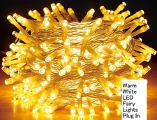 LED Fairy Lights 40M Plug In Garden Lights Waterproof Outdoor XMAS String Lights