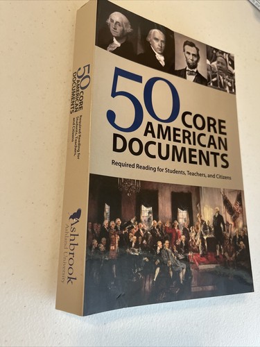 50 Core American Documents Required Reading for Students, Teachers and C- V Good - Picture 6 of 6