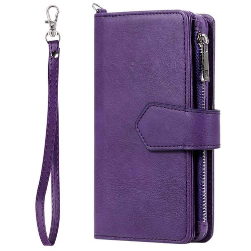 For Samsung S23 S22 S21 S20 S10 S9 Magnetic Detachable Wallet Leather Case Cover - Picture 37 of 49