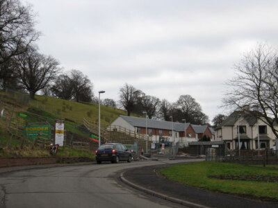 Photo 6x4 New Housing Estate Jedburgh At the north end of Jedburgh. c2009