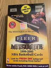 1999-2000 Fleer Mystique Basketball Sealed Retial Box