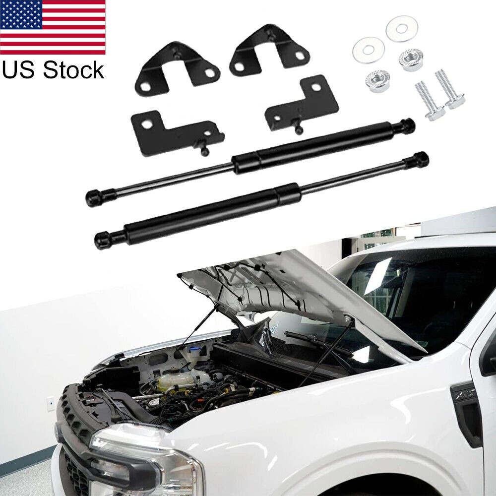 For Ford Maverick 20222024 2pcs Car Front Hood Hydraulic Lift Support